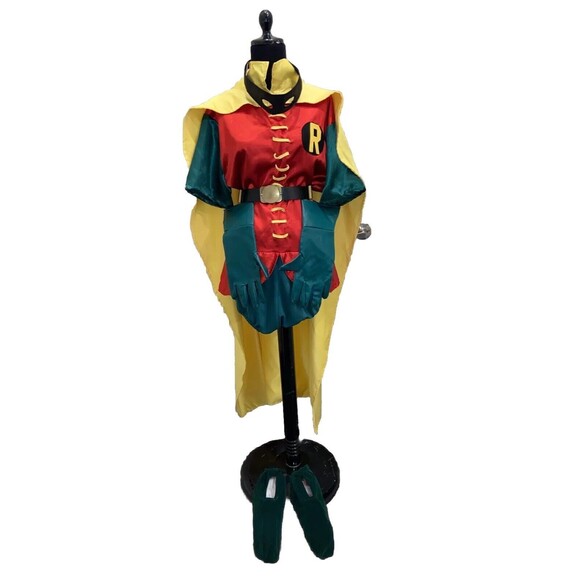 Robin Classic Batman Tv Show 1966 Costume, X-Large - Picture 1 of 16